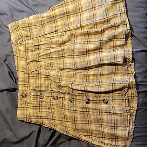 Plaid Skirt
